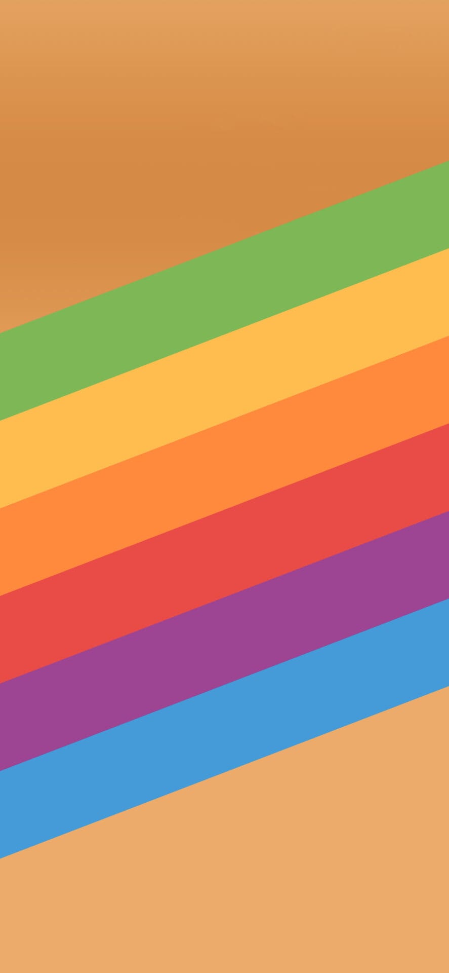 iOS 16 Stripe Wallpaper