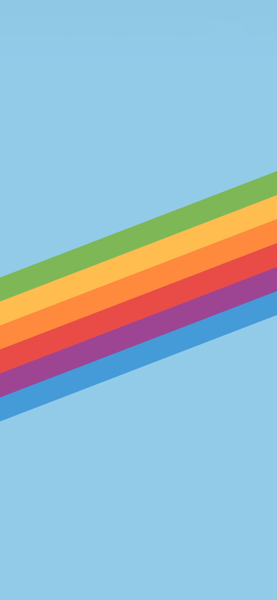 iOS 16 Stripe Wallpaper