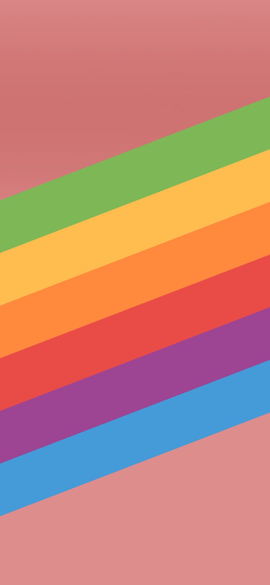 iOS 16 Stripe Wallpaper
