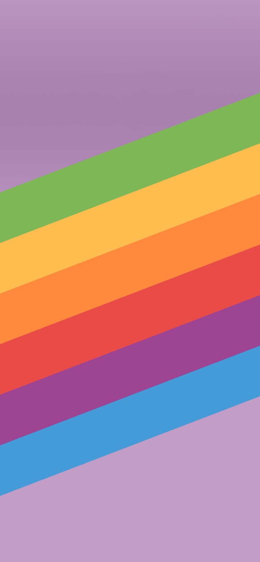iOS 16 Stripe Wallpaper