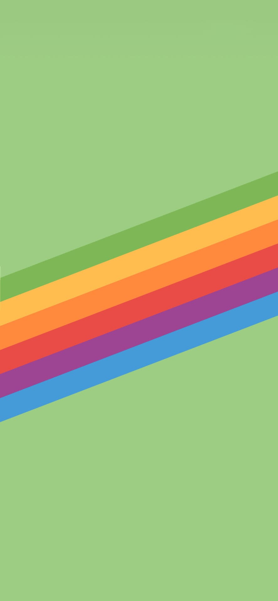 iOS 16 Stripe Wallpaper