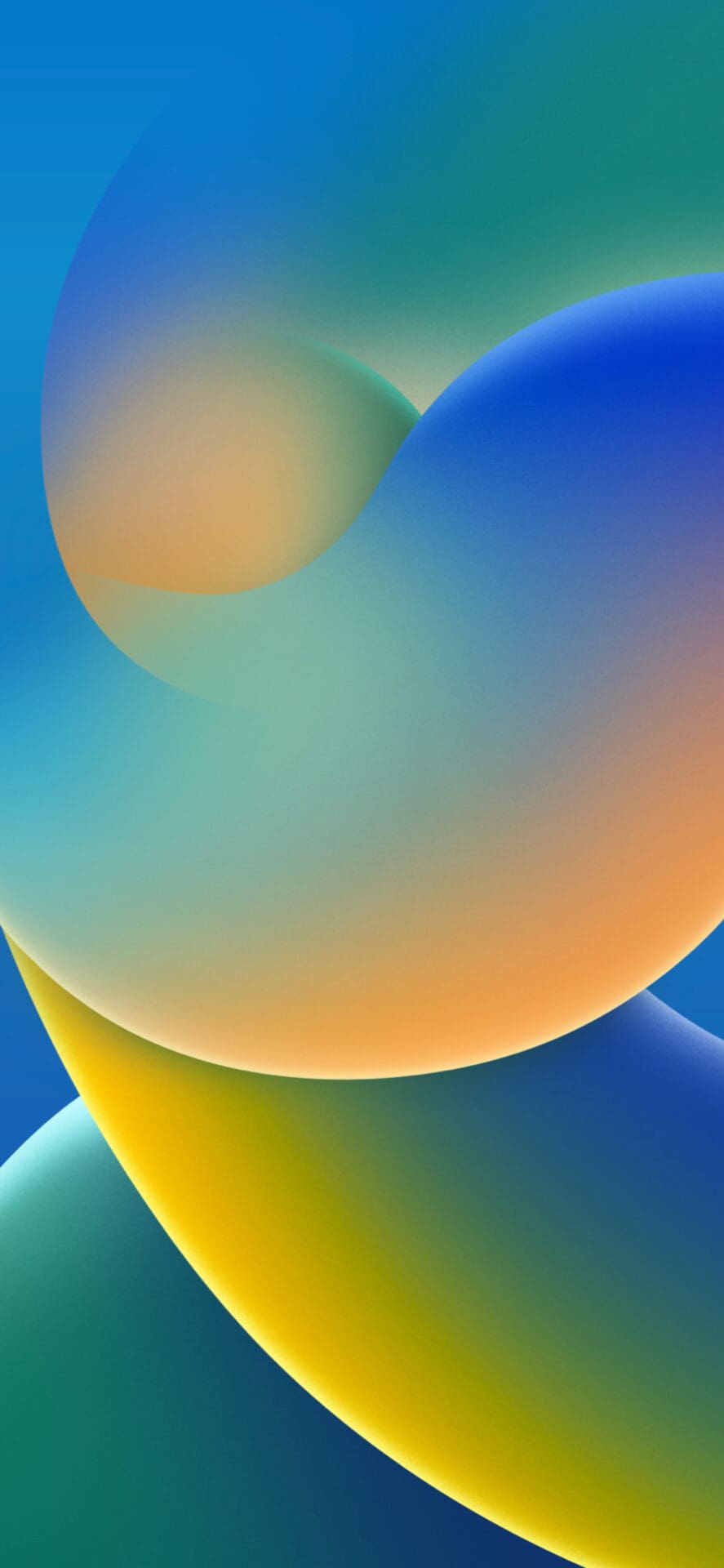 iOS 16 stock Wallpaper