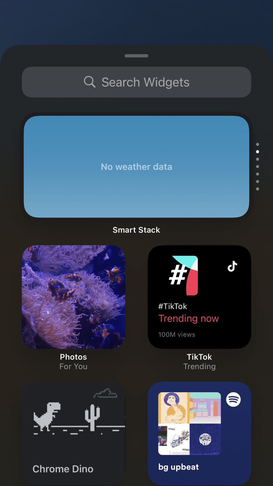 I Phone Home Screen Adding Options