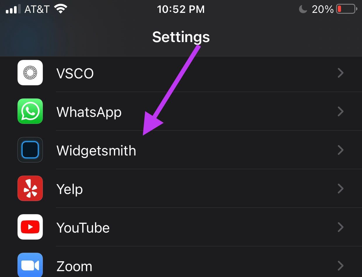 I Phone Settings Widgetsmith App