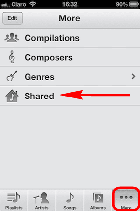 I Phone Shared