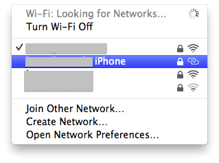 I Phone Wifi Hotspot