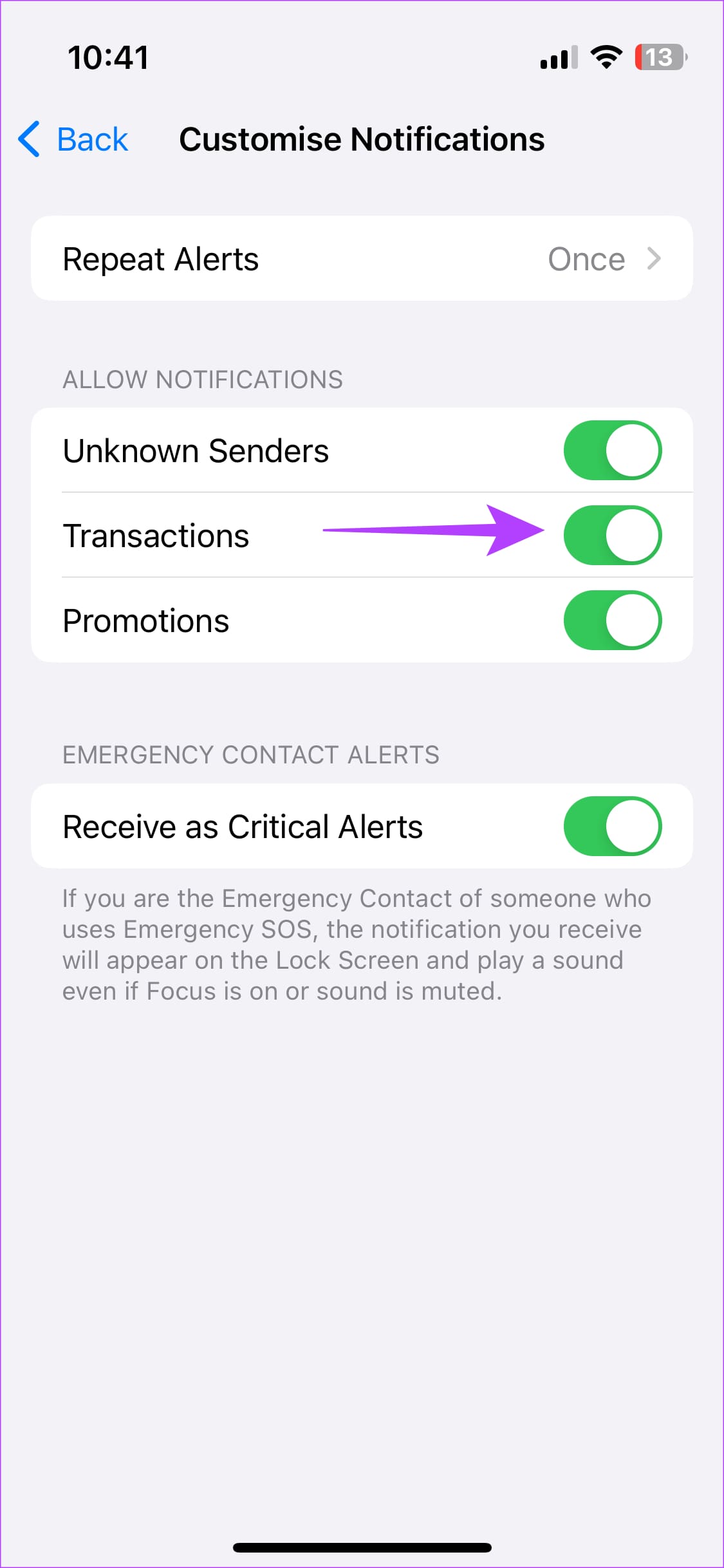iPhone keyboard otp nw 16