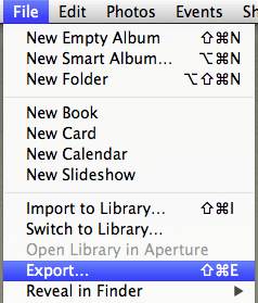 I Photo Export