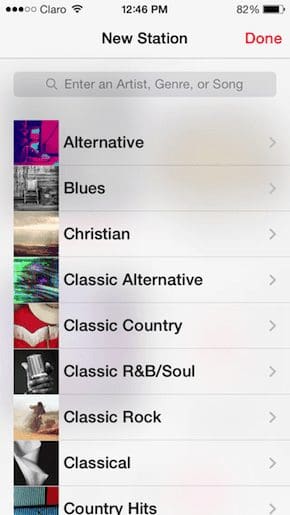 I Tunes Radio New Station Search