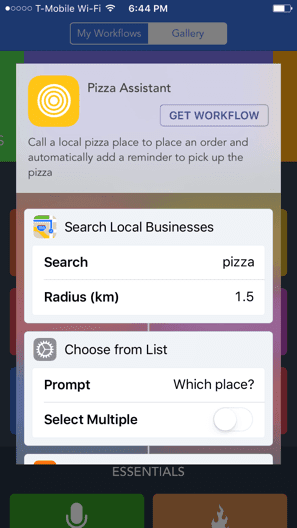 Ifttt Workflow Comparison Features Design Value Ios App 2 1