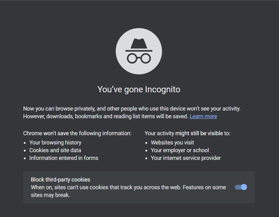 Fix ChatGPT keeps loading after login by opening in incognito