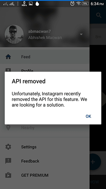 Imagine Features Not Available