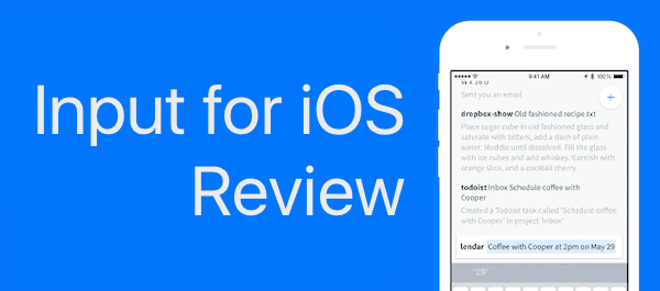 Input For I Os Review