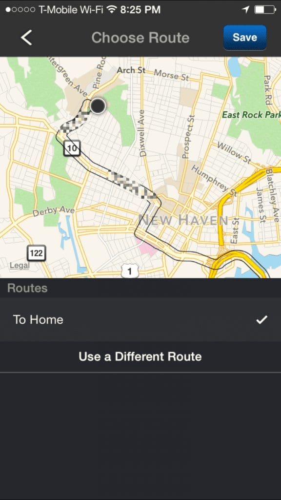 Inrix Choose Route Waypoints Traffic 576X1024