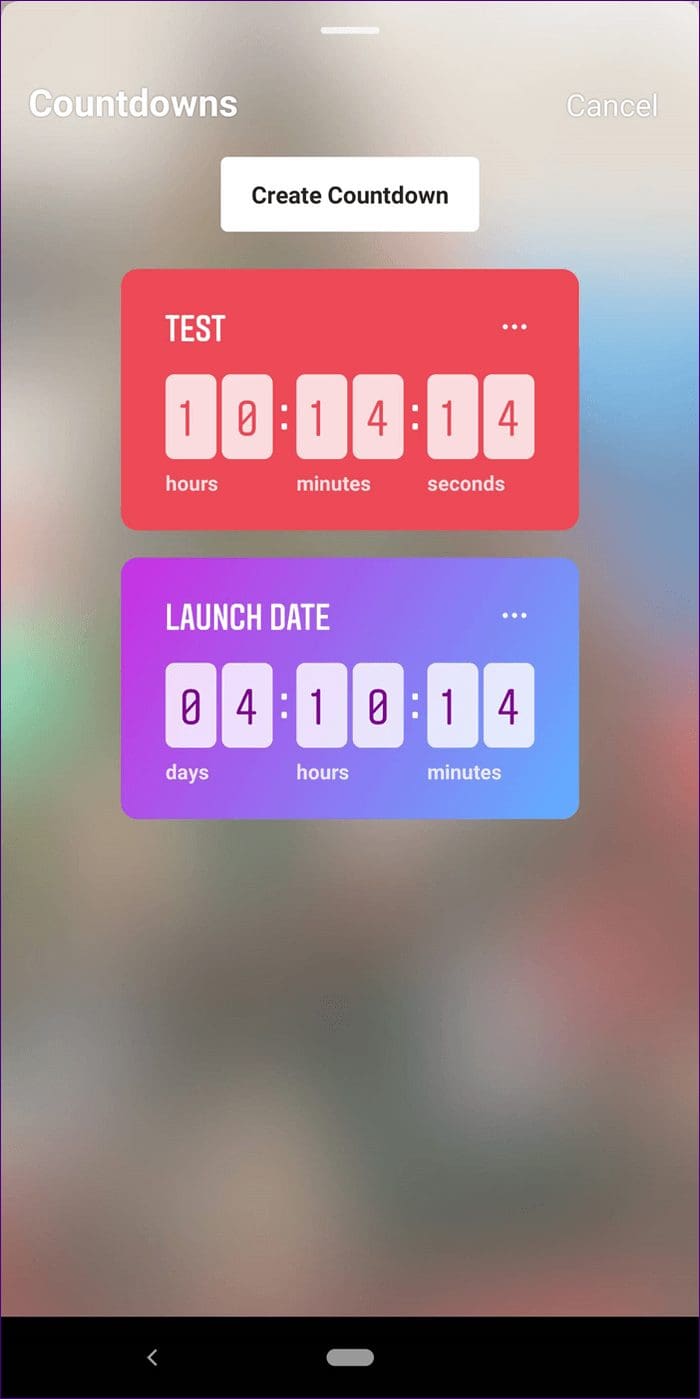 Instagram Countdown Sticker Guide 12