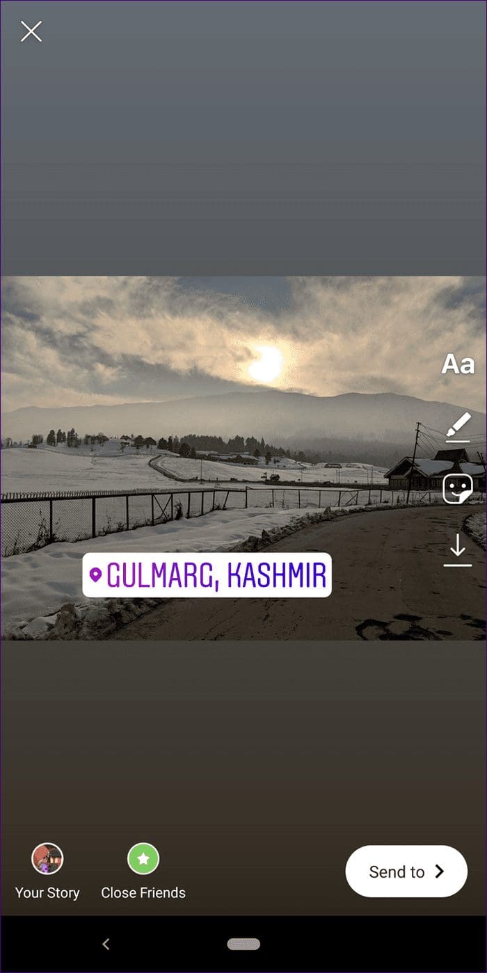 Instagram Stickers 3 Location