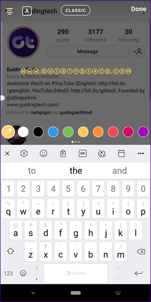 Instagram Story Text Tips Tricks Hacks 13