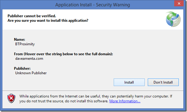 Installing