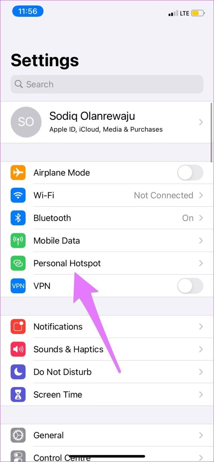 Instant hotspot vs personal hotspot ios 02