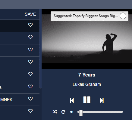 Instant Music Player Control