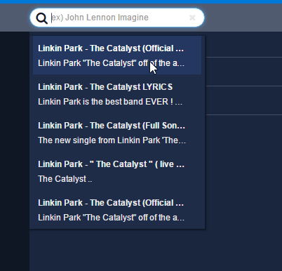 Instant Music Search