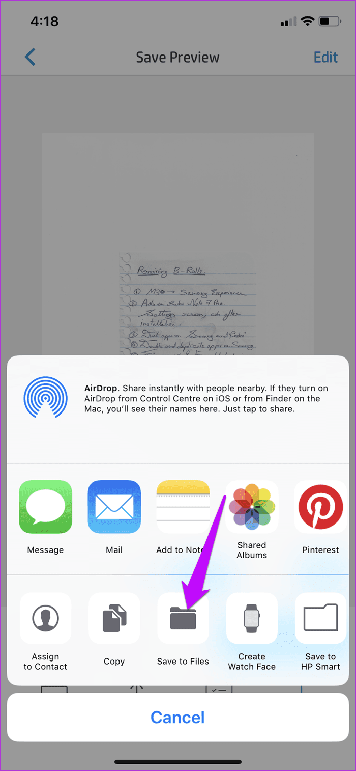 Ios Hp Desk Jet 2600 How To Scan Documents To Phone And Computer 4