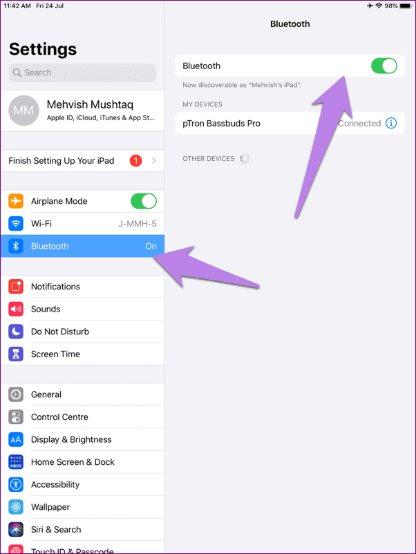 Ipad notification sound not working 9