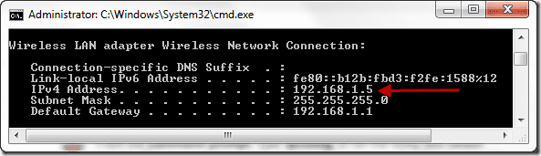 Ipconfig