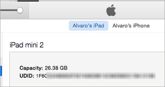 Itunes Udid Number