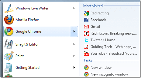 Jumplistchrome