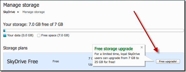 Keepskydrivefree25 Gbstorage2