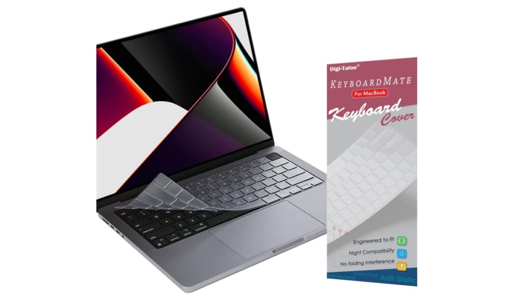 Digi-Tatoo keyboard cover for MacBook Pro