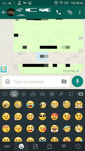 Kika Emoji Keyboard 1