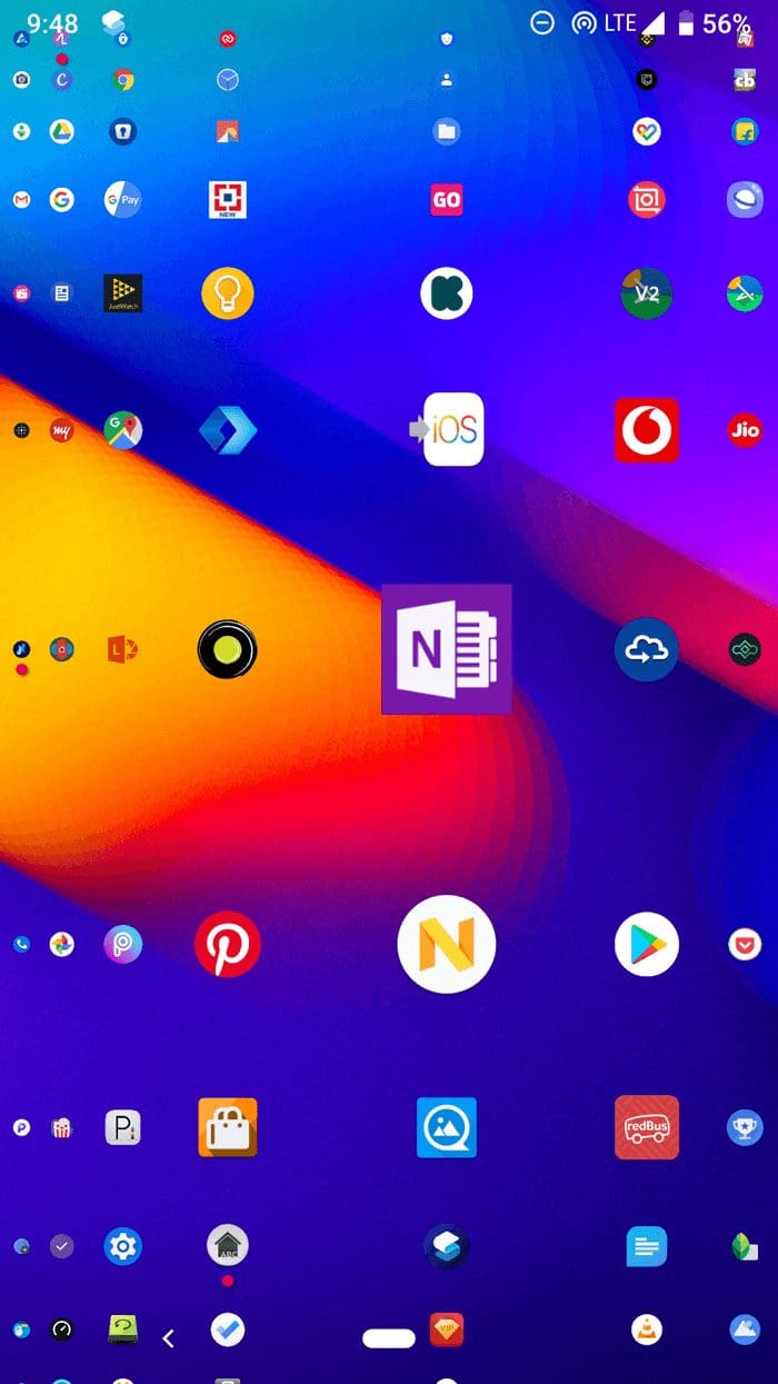 Lens Launcher View