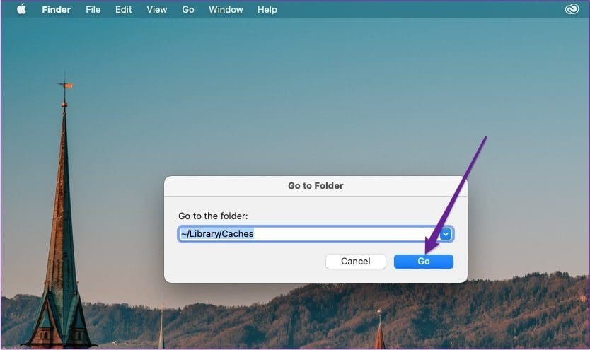Library caches command