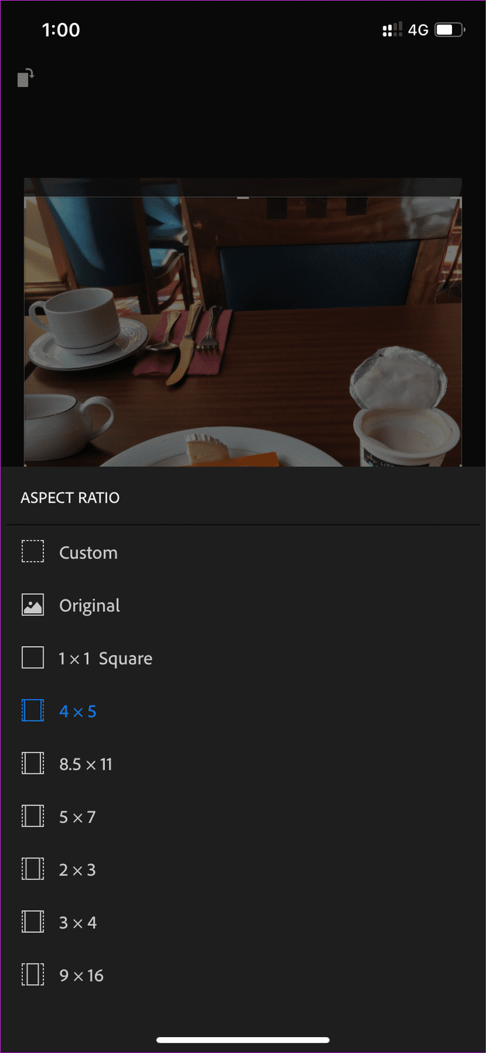 Lightroom Rotate