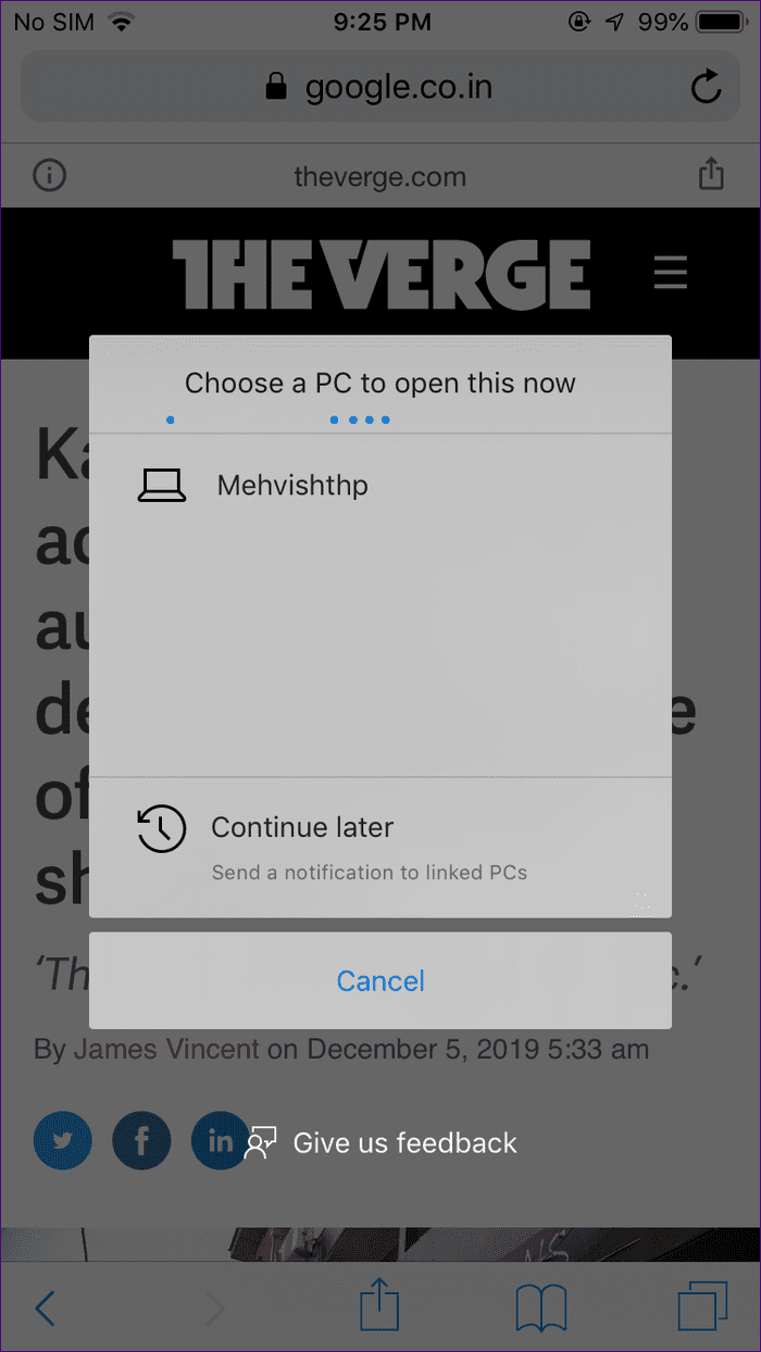 Link Iphone To Microsoft Your Phone App 7
