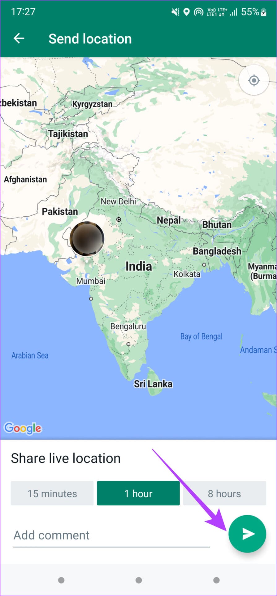 Select duration