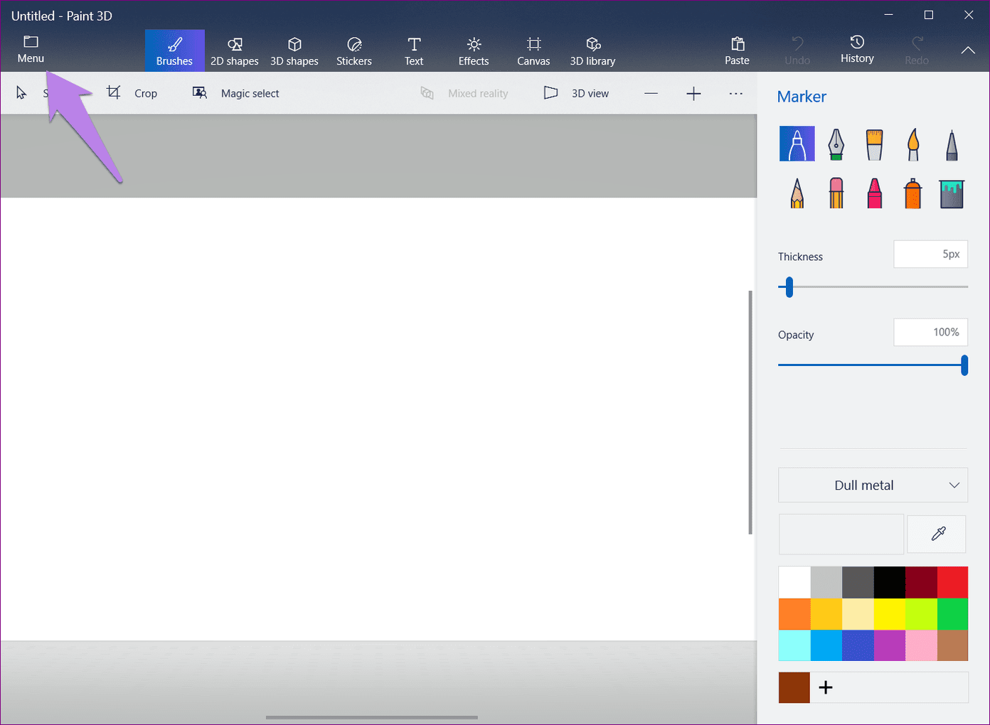 Logo In Paint 3D 1