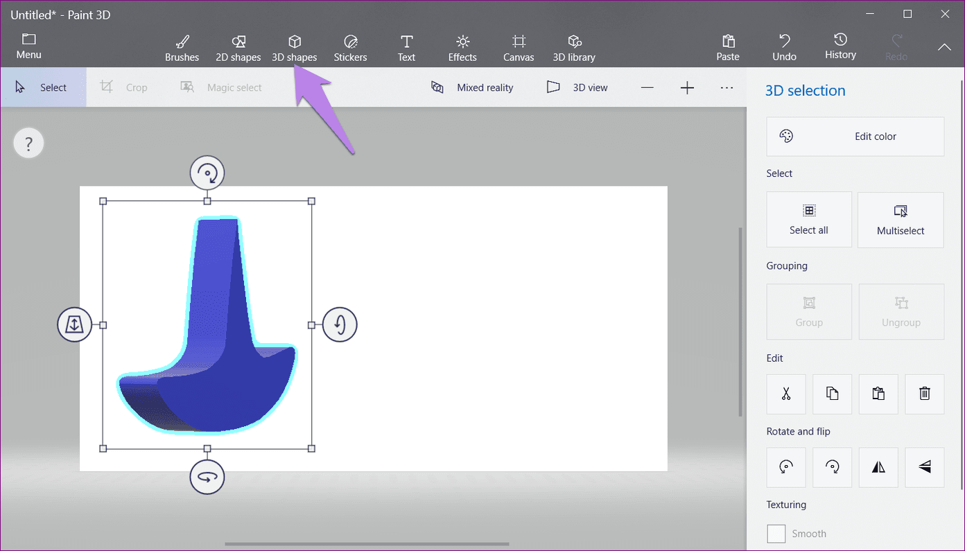 Logo In Paint 3D 2