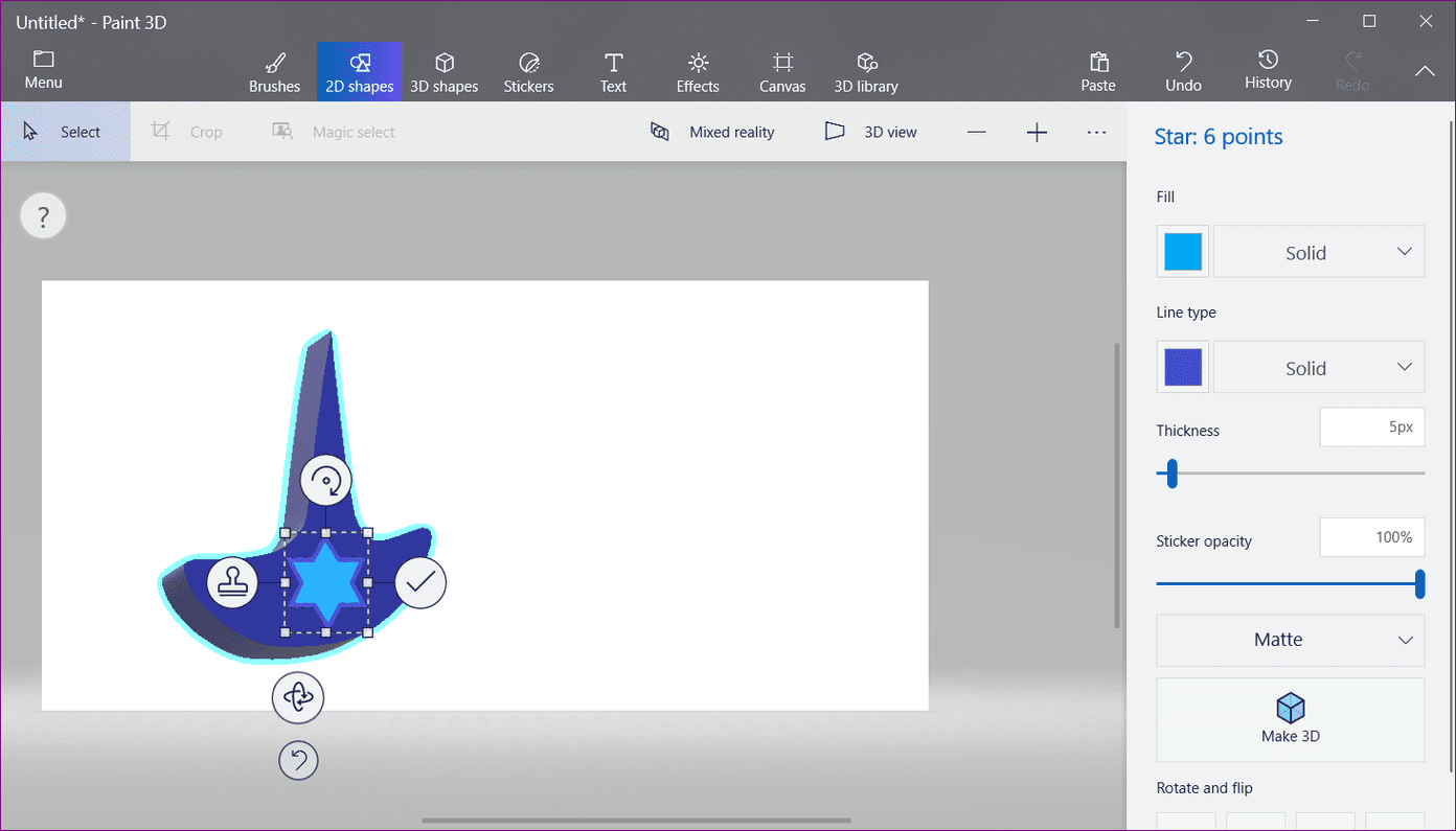 Logo In Paint 3D 6