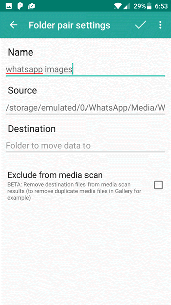 Low Internal Memory Android 2
