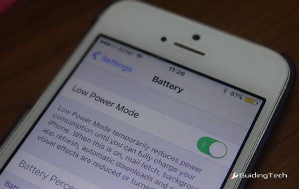 Low Power Mode