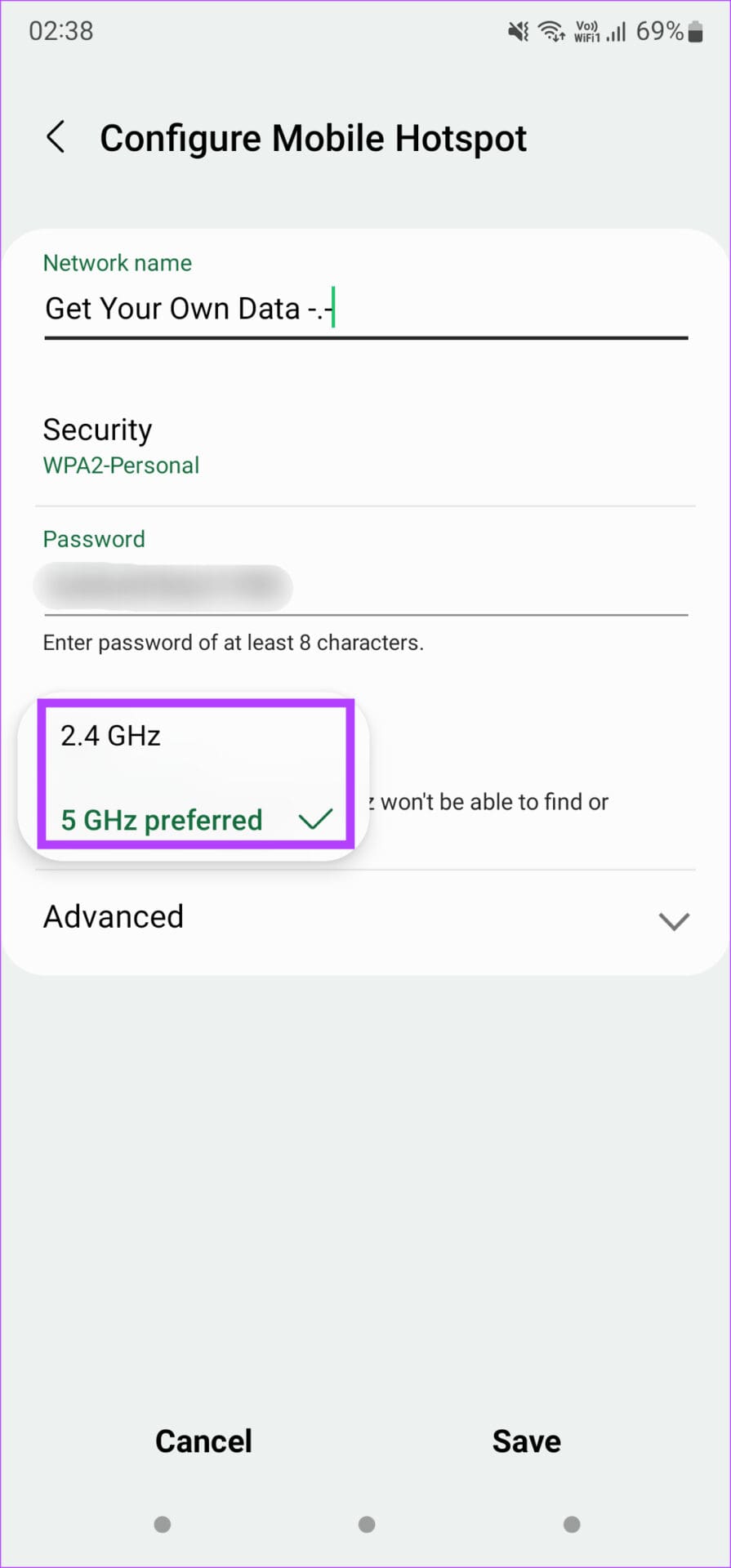 2.4GHz band