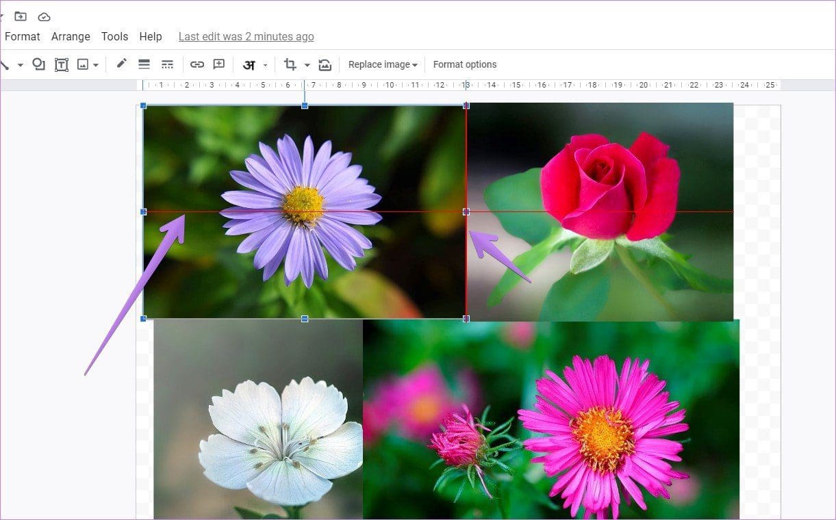 Make collage on google drawings 5