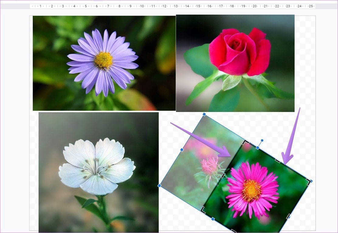Make collage on google drawings 8
