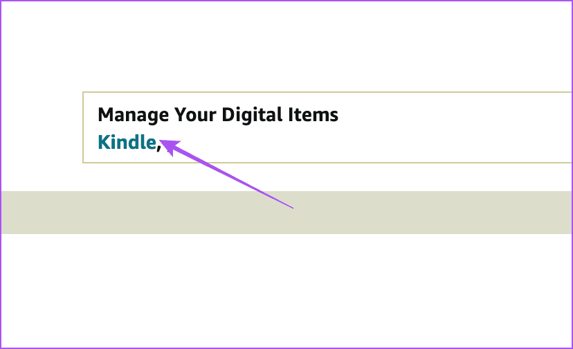 manage digital items amazon account