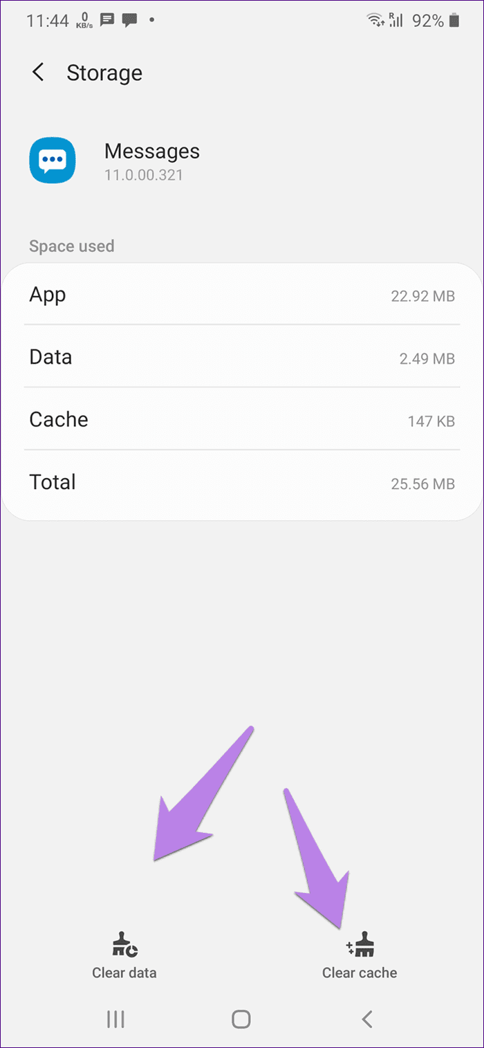 Message sound not working samsung android 21