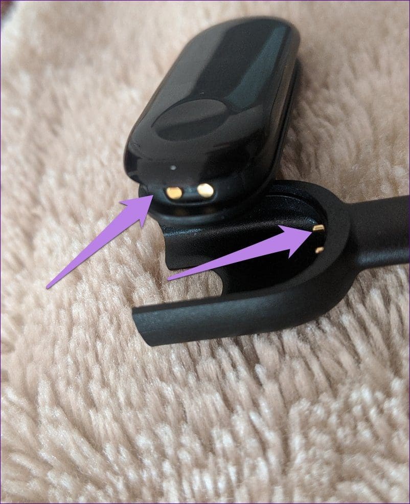 Mi band doesnt charge 4