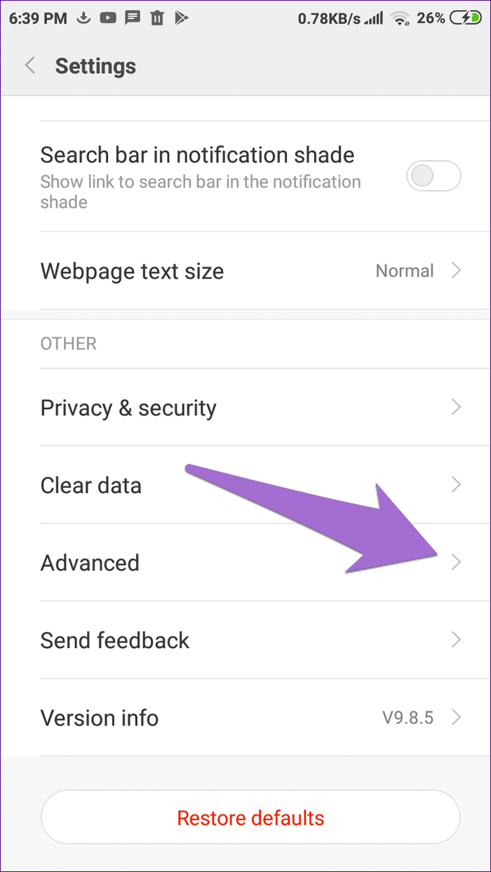 Mi Browser Tips Tricks 7